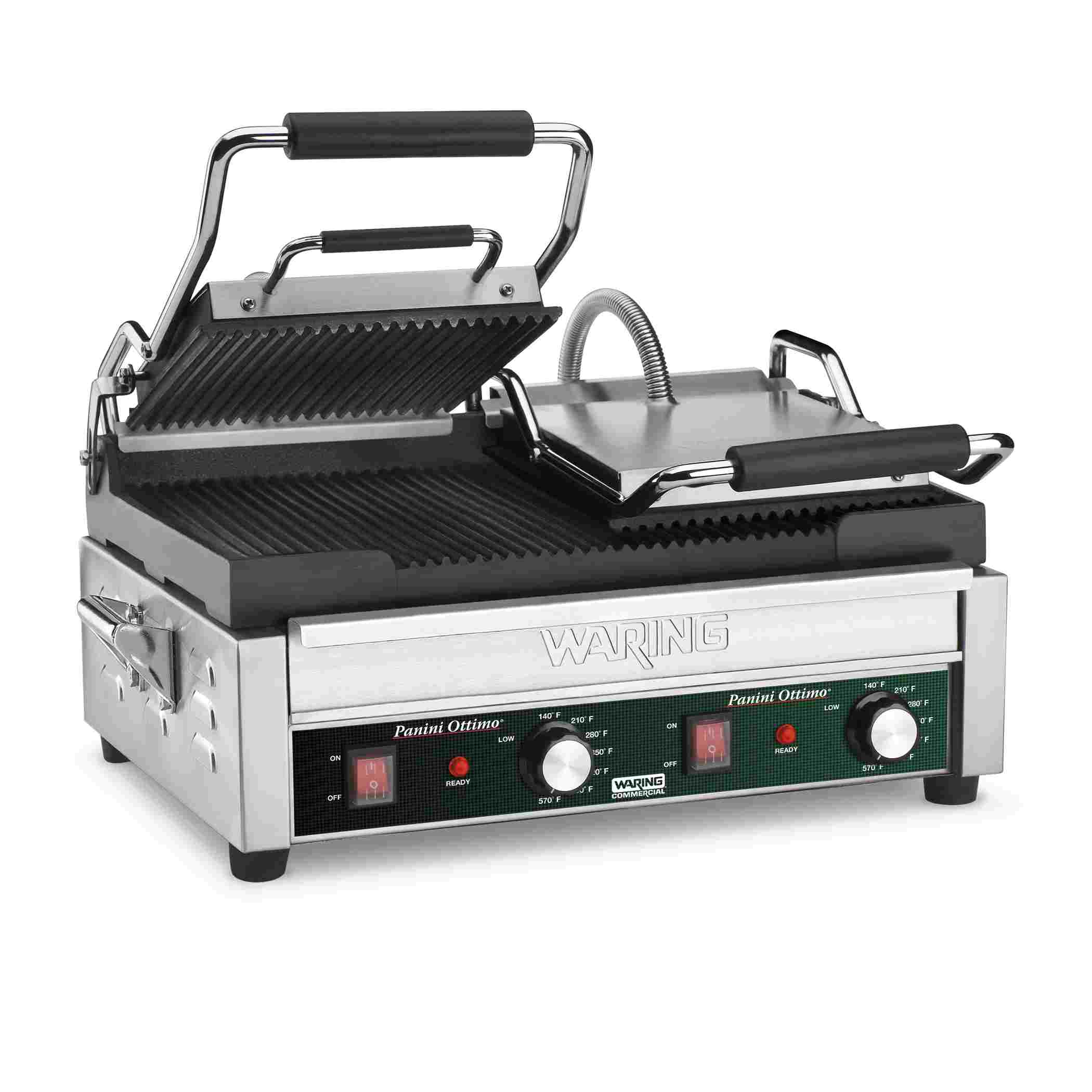 grill panini professionnel double Waring WPG300 plaques rainurées